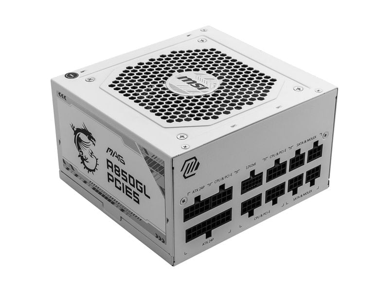MSI Netzteil MAG A850GL PCIE5 WHITE 850 W Weiss