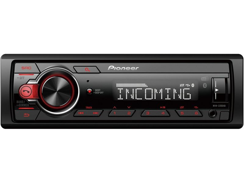Pioneer Autoradio MVH-330DAB 1 DIN