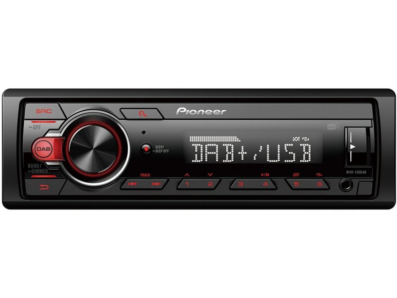 Pioneer Autoradio MVH-130DAB 1 DIN
