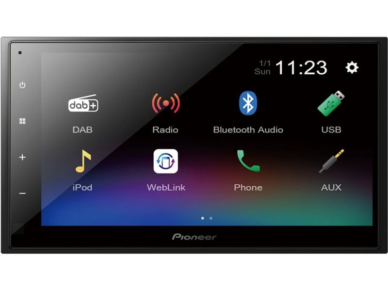 Pioneer Mediareceiver DMH-A340DAB 2 DIN