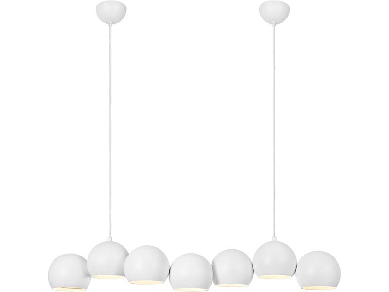 Markslöjd Pendelleuchte Cupolo E14 max. 40W (7x), Textilkabel