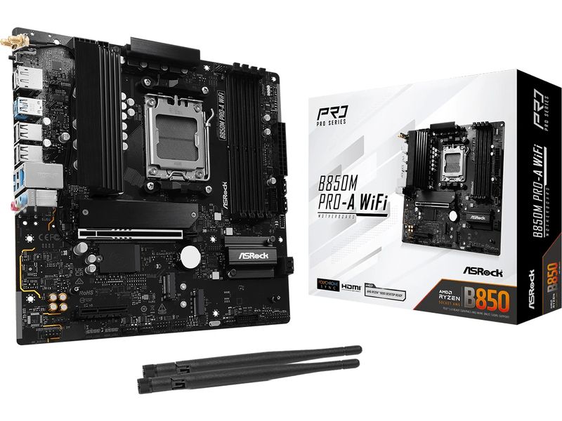 ASRock Mainboard B850M Pro-A WiFi