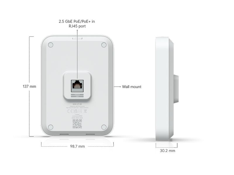 Ubiquiti Access Point Unifi U7 In-Wall