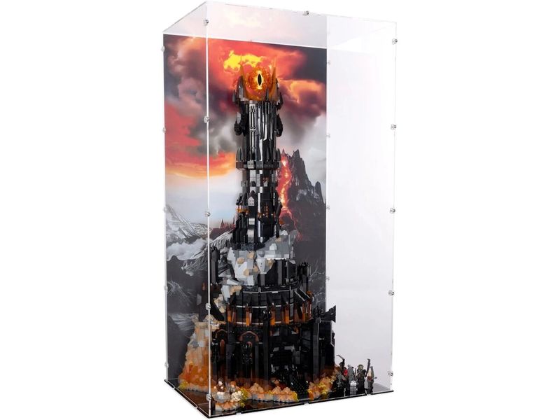 iDisplayit Baukasten Acryl-Display für LEGO 10333 Herr der Ringer