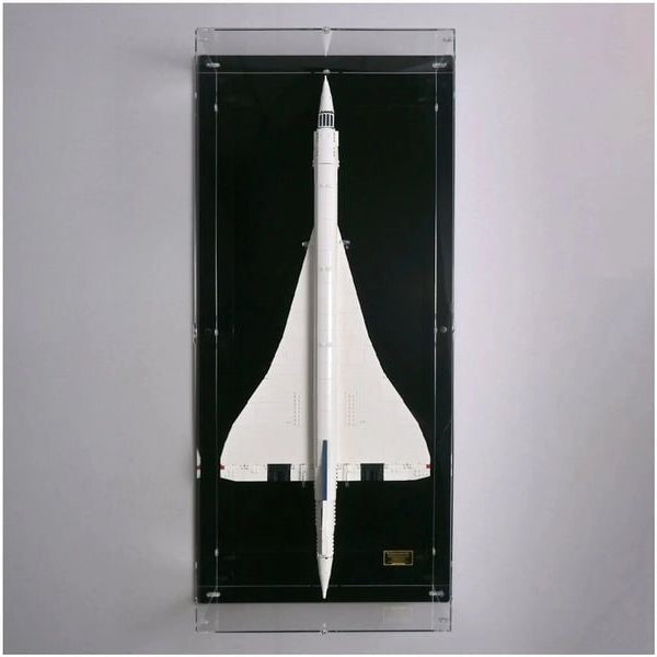 iDisplayit Baukasten Acryl-Wand-Display für LEGO 10318 Concorde