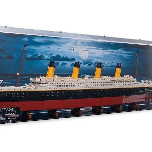 iDisplayit Baukasten Acryl-Display für LEGO 10294 Titanic