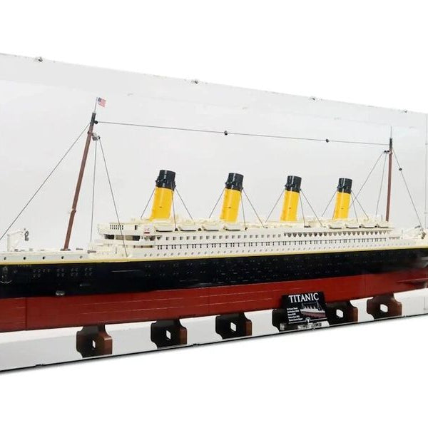 iDisplayit Baukasten Acryl-Display für LEGO 10294 Titanic