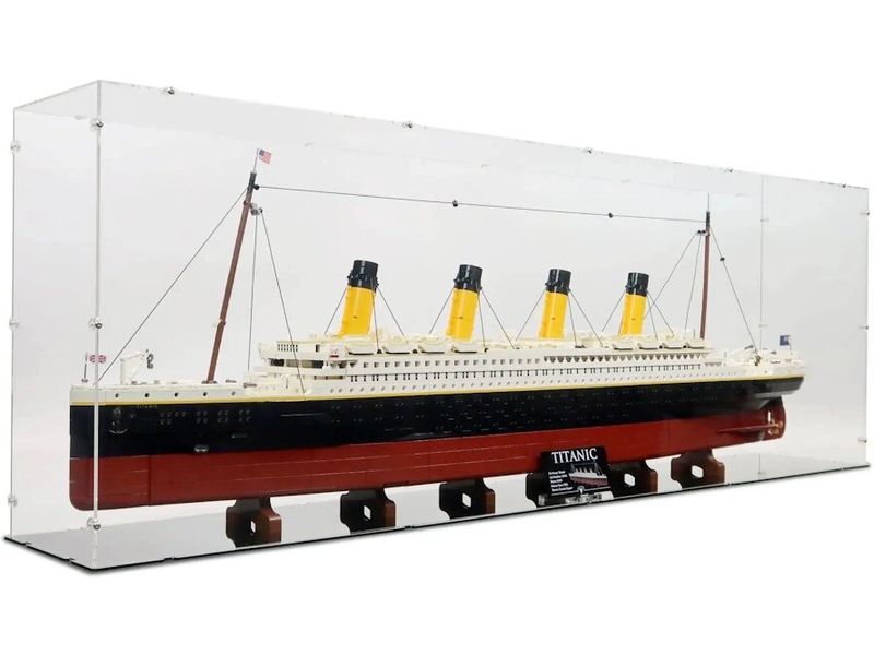 iDisplayit Baukasten Acryl-Display für LEGO 10294 Titanic