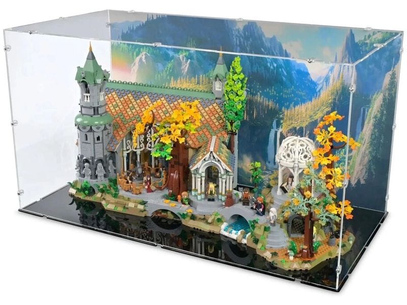 iDisplayit Baukasten Acryl-Display für LEGO 10316 Herr der Ringe