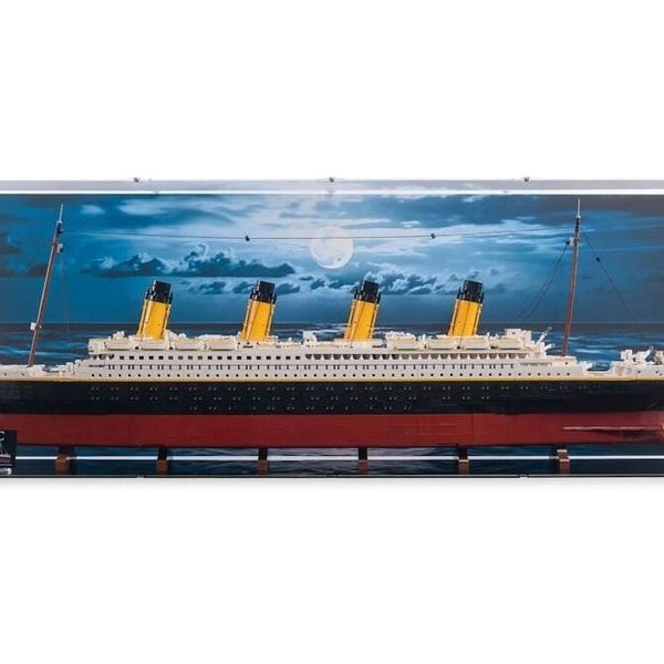 iDisplayit Baukasten Acryl-Display für LEGO 10294 Titanic