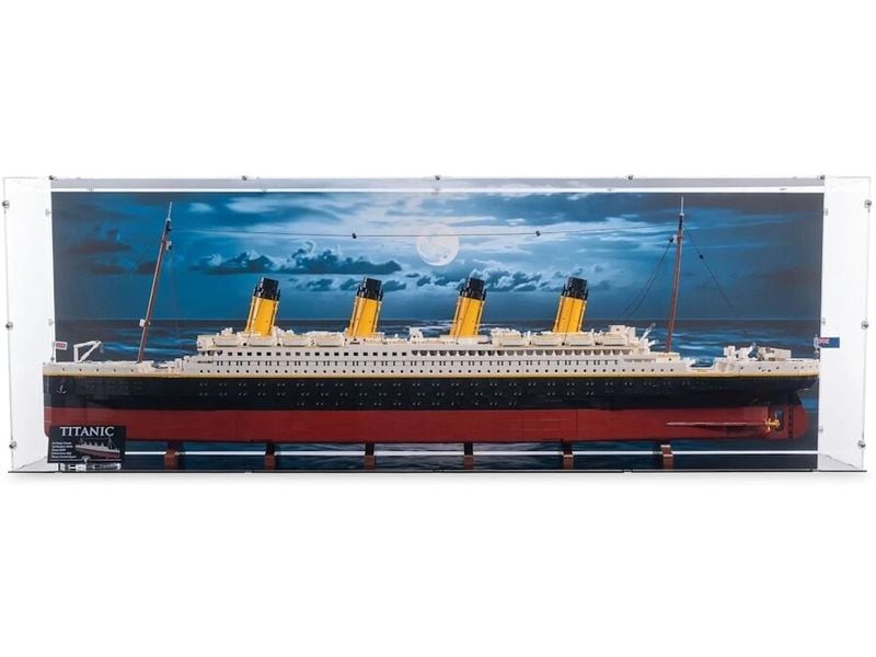 iDisplayit Baukasten Acryl-Display für LEGO 10294 Titanic
