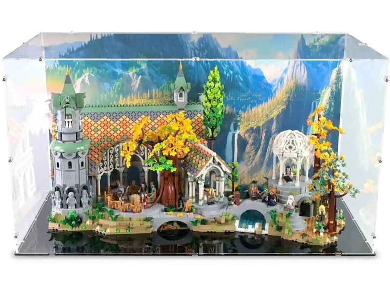 iDisplayit Baukasten Acryl-Display für LEGO 10316 Herr der Ringe