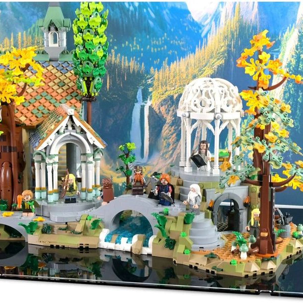 iDisplayit Baukasten Acryl-Display für LEGO 10316 Herr der Ringe