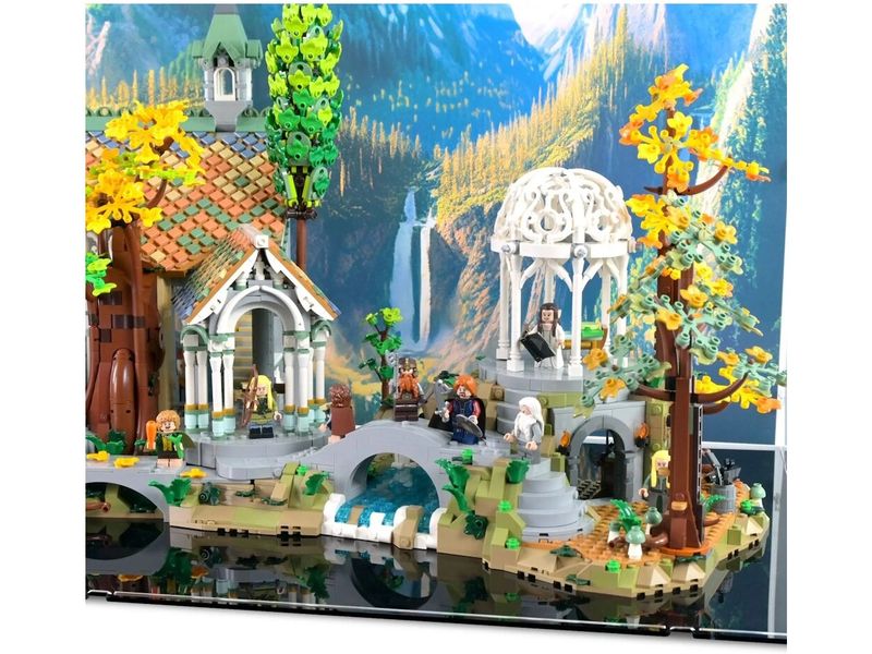 iDisplayit Baukasten Acryl-Display für LEGO 10316 Herr der Ringe