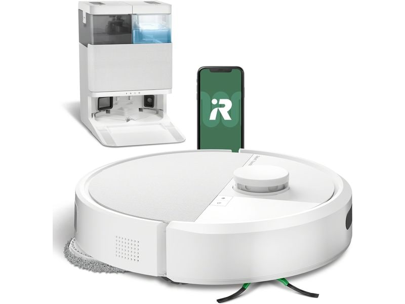 iRobot Saug- und Wischroboter Roomba Plus 405 Combo + AutoWash Dock