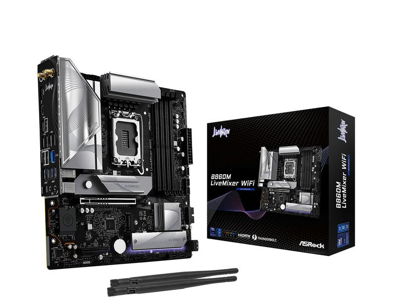 ASRock Mainboard B860M LiveMixer WiFi