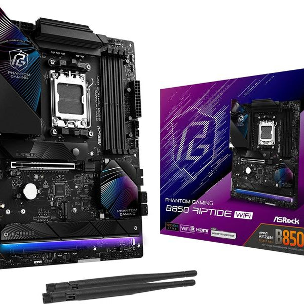 ASRock Mainboard Phantom Gaming B850 Riptide WiFi