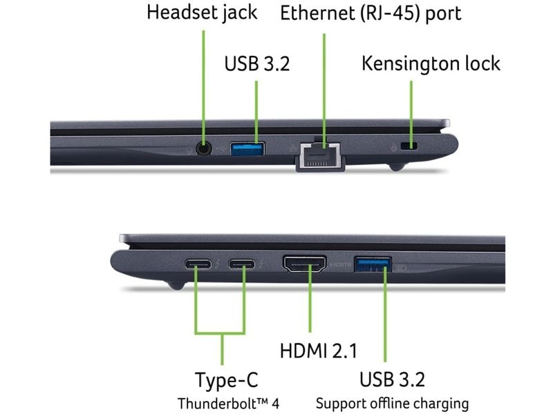 Acer Notebook TravelMate P4 (TMP416-54-TCO-76U6)