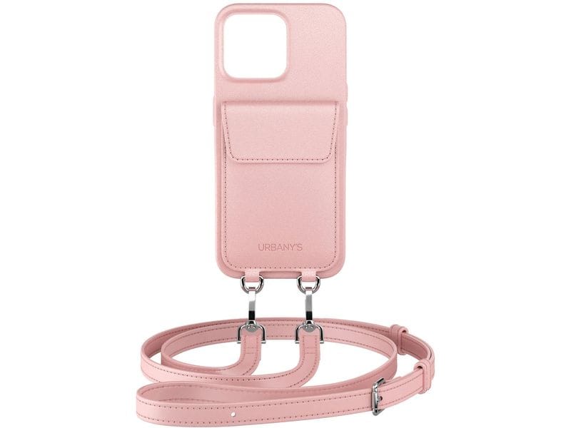 Urbany's Necklace Case Handykette+ iPhone 16 Cotton Candy