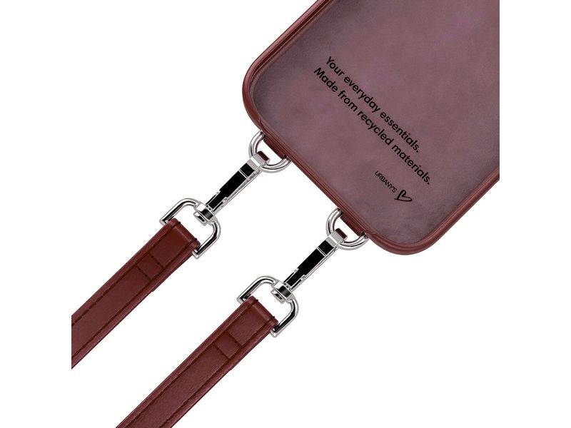Urbany's Necklace Case Handykette+ iPhone 16 Pro Red Wine