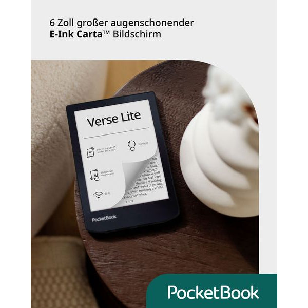 PocketBook E-Book Reader Verse Lite Midnight Grey