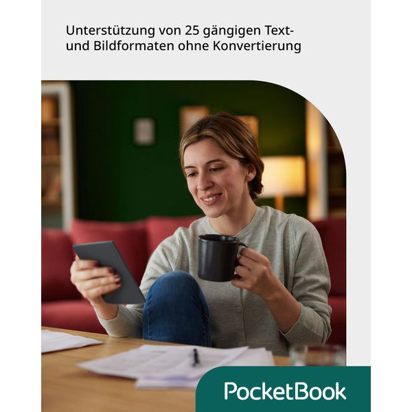 PocketBook E-Book Reader Verse Lite Midnight Grey