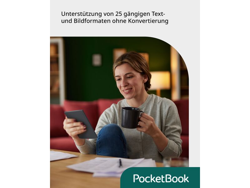 PocketBook E-Book Reader Verse Lite Midnight Grey