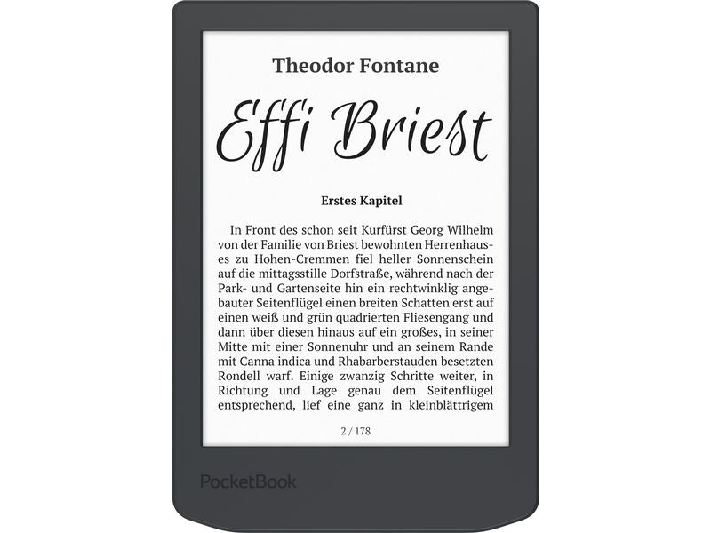 PocketBook E-Book Reader Verse Lite Midnight Grey