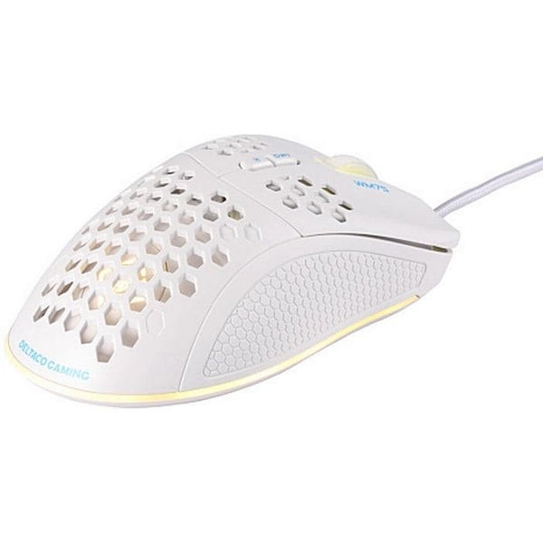 DELTACO Gaming-Maus GAM-108-W Weiss