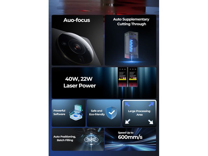 Creality Lasergravierer Falcon Pro S 40 W