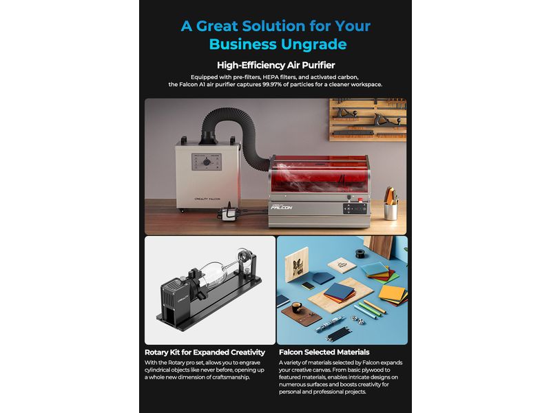 Creality Lasergravierer Falcon Pro S 40 W