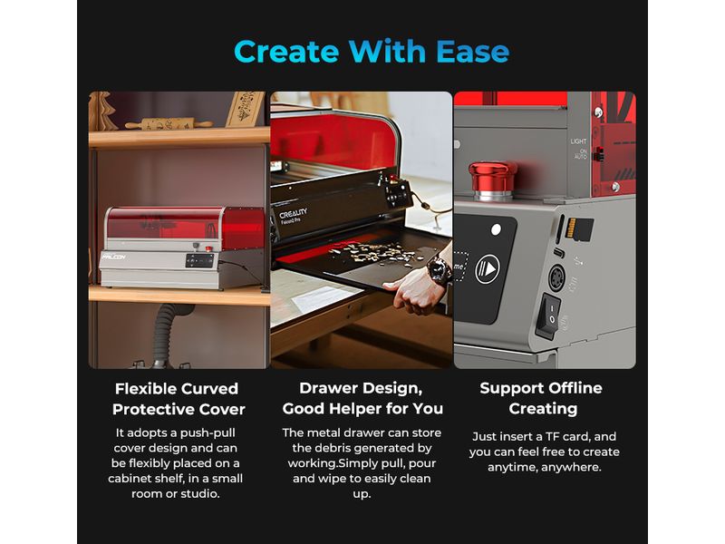 Creality Lasergravierer Falcon Pro S 40 W