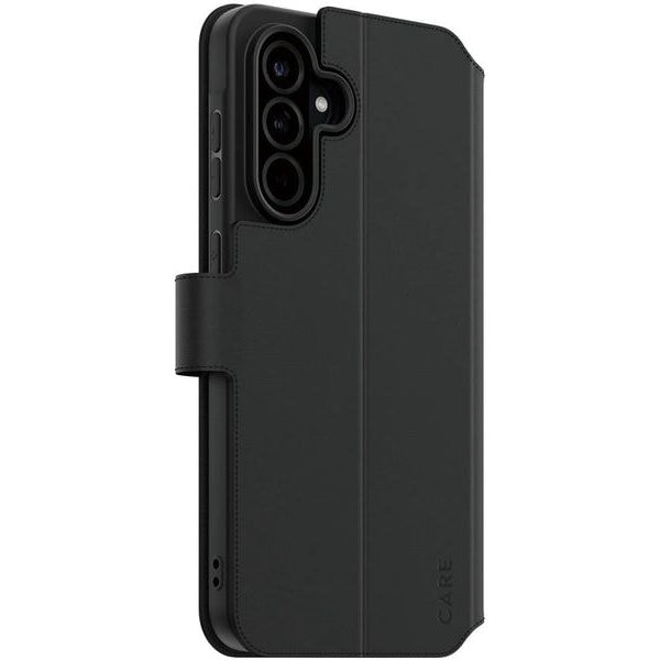 CARE Back Cover Wallet Case Kickstand Galaxy A36 5G Schwarz