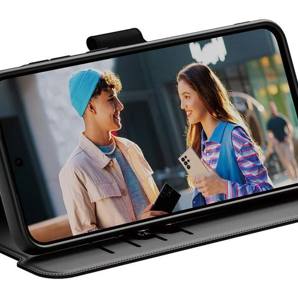 CARE Back Cover Wallet Case Kickstand Galaxy A26 5G Schwarz