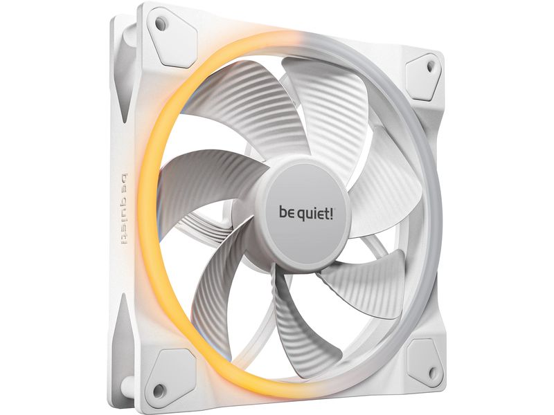be quiet! PC-Lüfter Light Wings 140 mm PWM Reverse White
