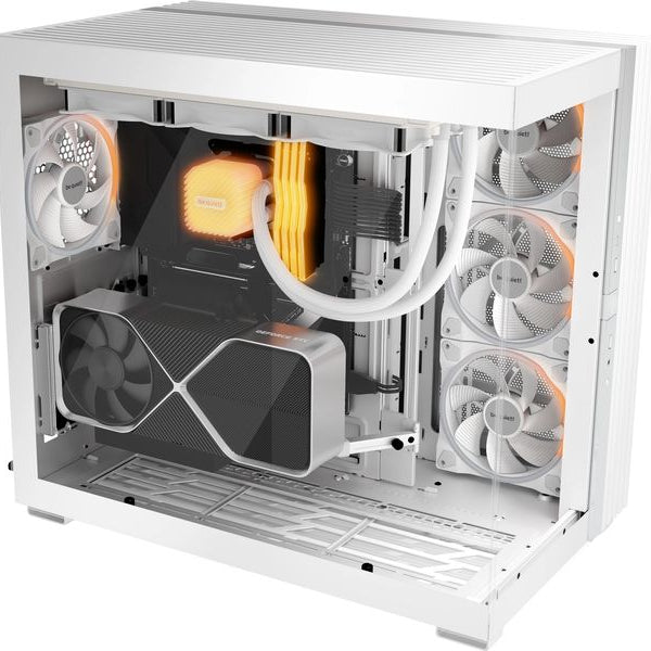 be quiet! PC-Lüfter Light Wings 140 mm PWM Reverse White