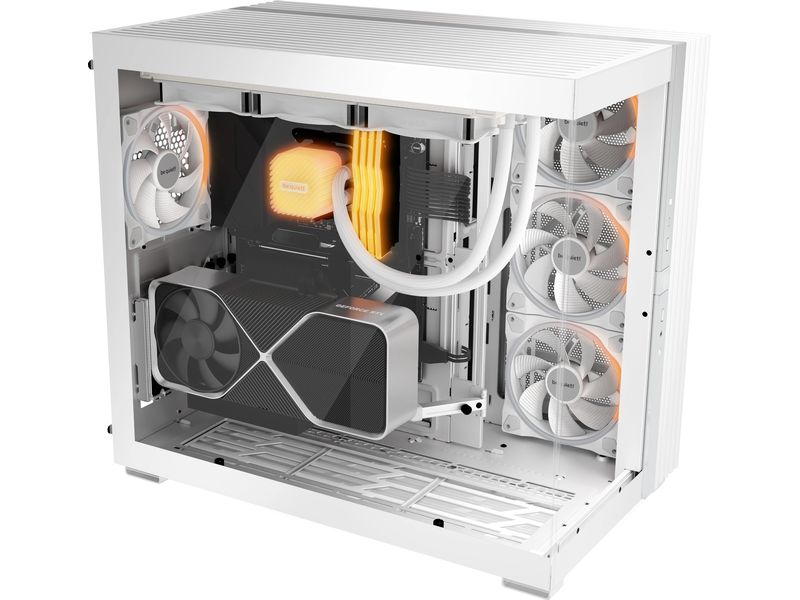 be quiet! PC-Lüfter Light Wings 140 mm PWM Reverse White