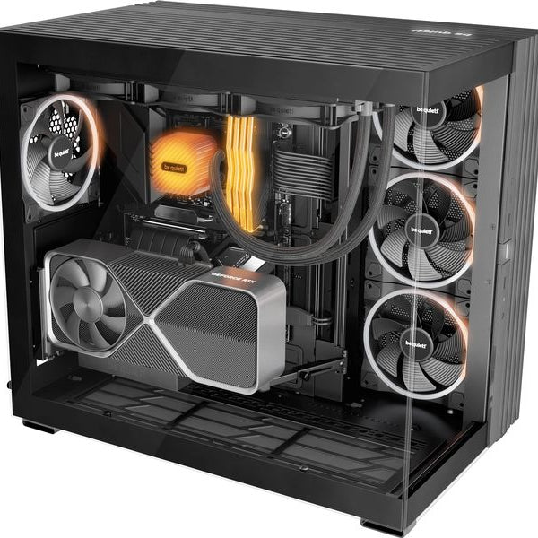 be quiet! PC-Lüfter Light Wings 140 mm PWM Reverse Black