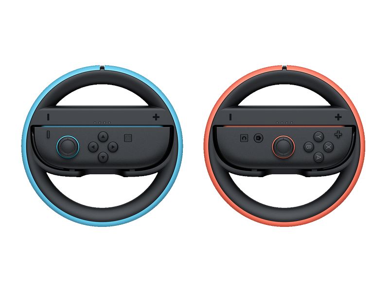 Nintendo Switch 2 Joy-Con 2-Lenkrad Hellblau/Hellrot