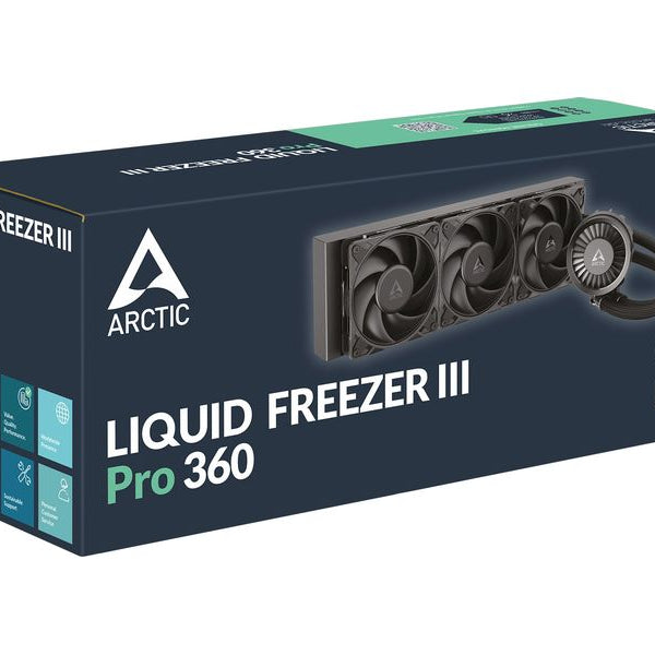 Arctic Cooling Wasserkühlung Liquid Freezer III Pro 360 Schwarz