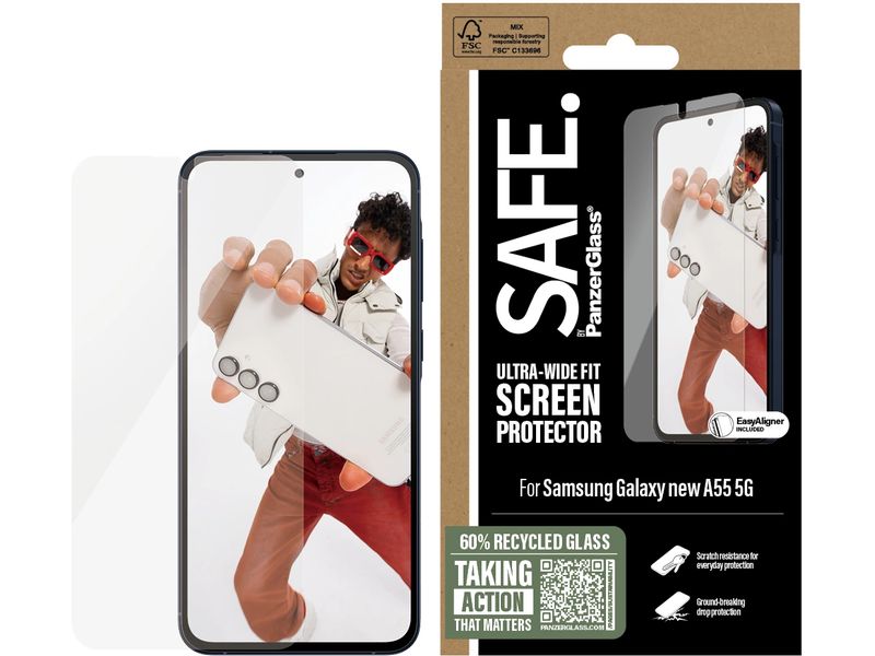 SAFE. Displayschutz Ultra Wide Fit Galaxy A56 5G