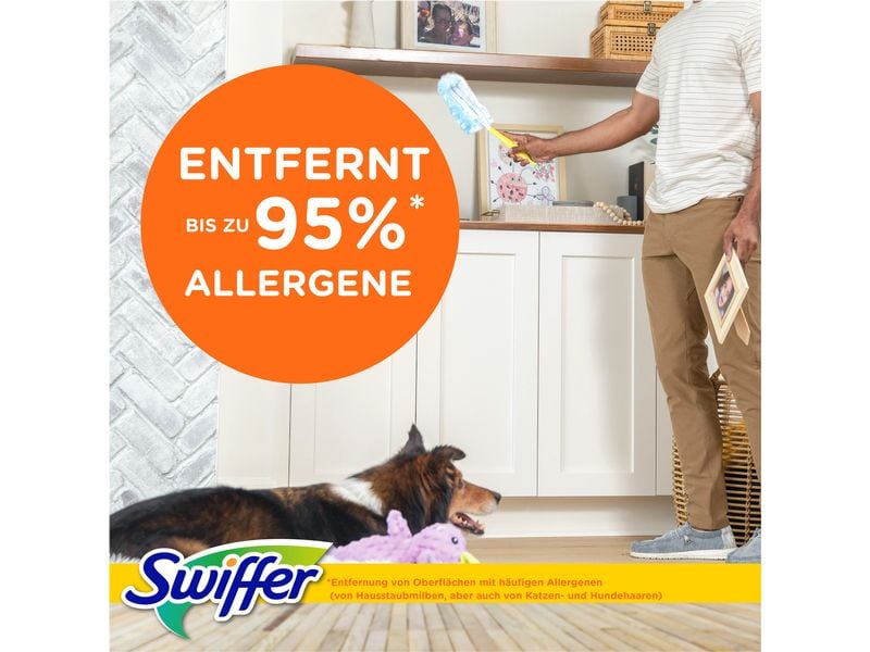 Swiffer Staubmagnet mit Duft 9 Stück, Blau
