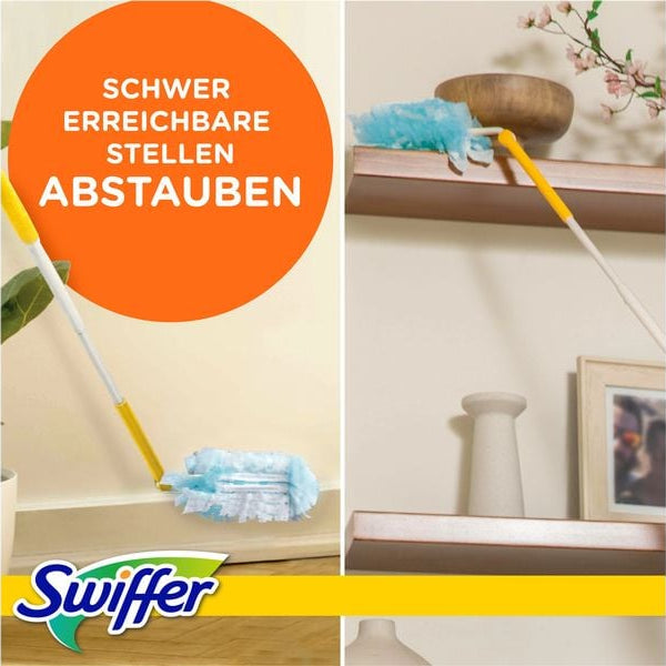 Swiffer Staubmagnet mit Hängevorrichtung XXL 2 Stück, Blau/Gelb
