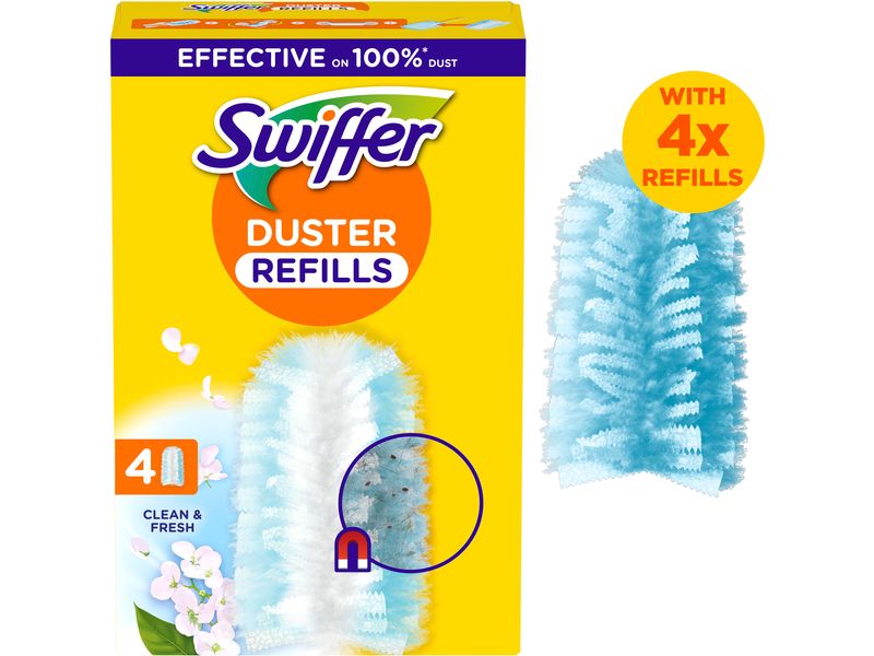 Swiffer Staubmagnet mit Duft 4 Stück, Blau