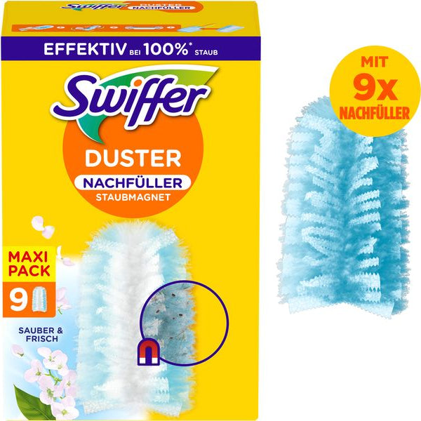 Swiffer Staubmagnet mit Duft 9 Stück, Blau