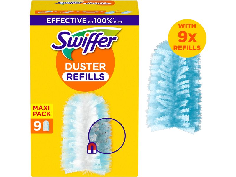 Swiffer Staubmagnet mit Duft 9 Stück, Blau