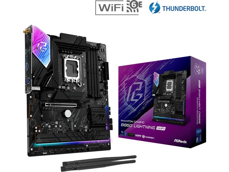 ASRock Mainboard B860 LIGHTNING WIFI