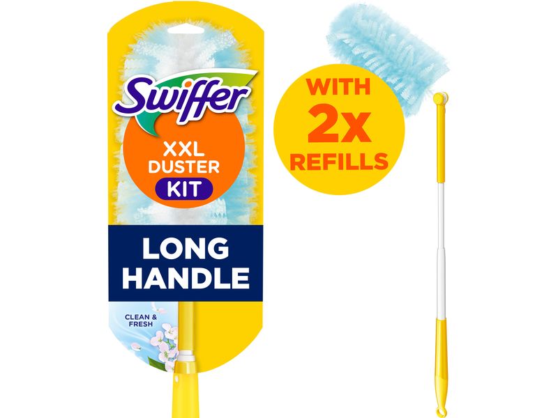 Swiffer Staubmagnet mit Hängevorrichtung XXL 2 Stück, Blau/Gelb