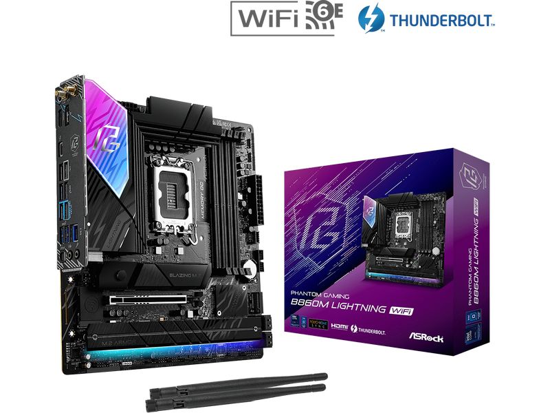 ASRock Mainboard B860M LIGHTNING WIFI