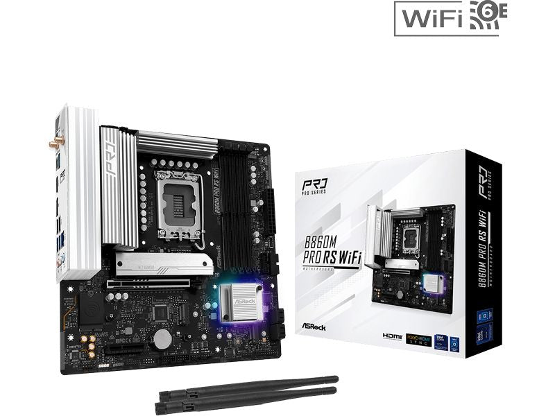 ASRock Mainboard B860M PRO RS WIFI